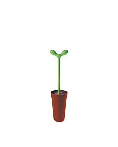 Alessi - Merdolino Toilet Brush - Brown